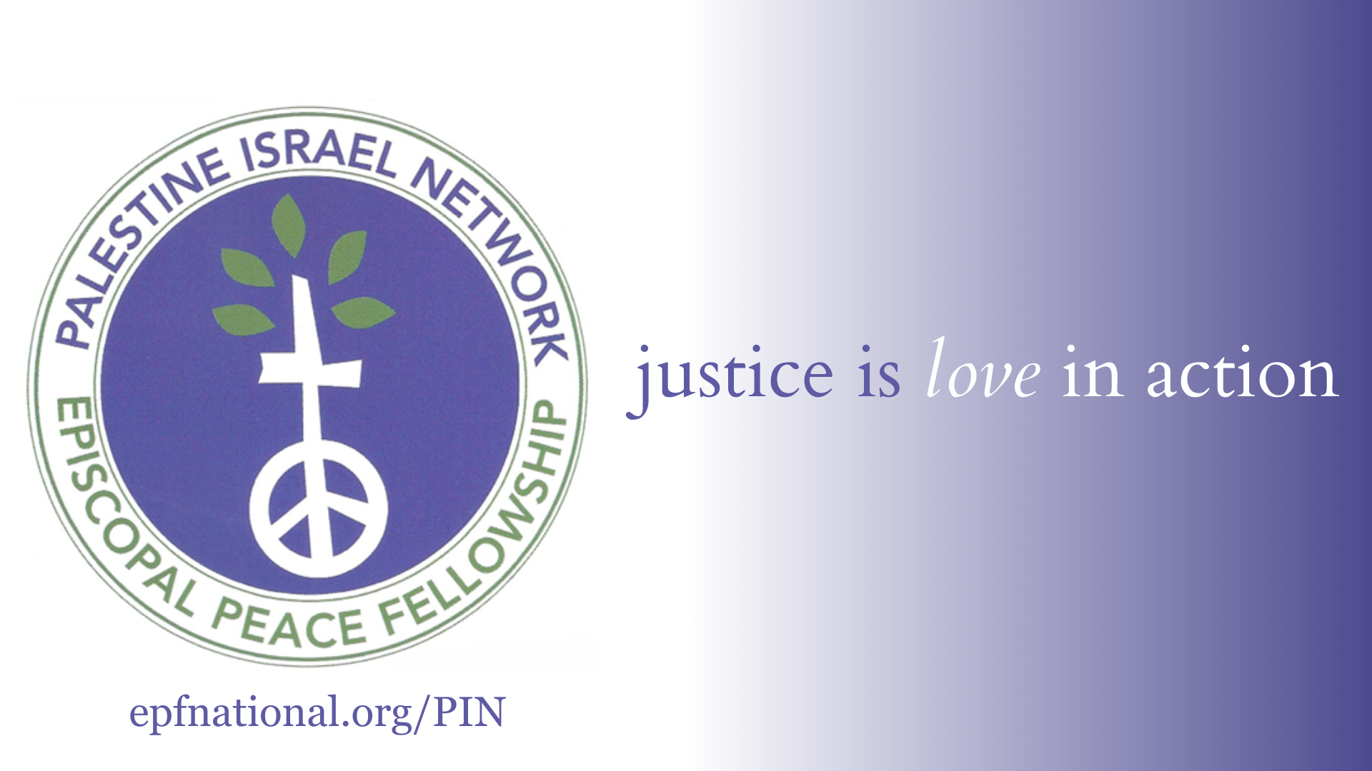 Palestine Israel Network - Episcopal Peace Fellowship